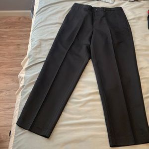 Synatural men’s black slacks, size 30x30